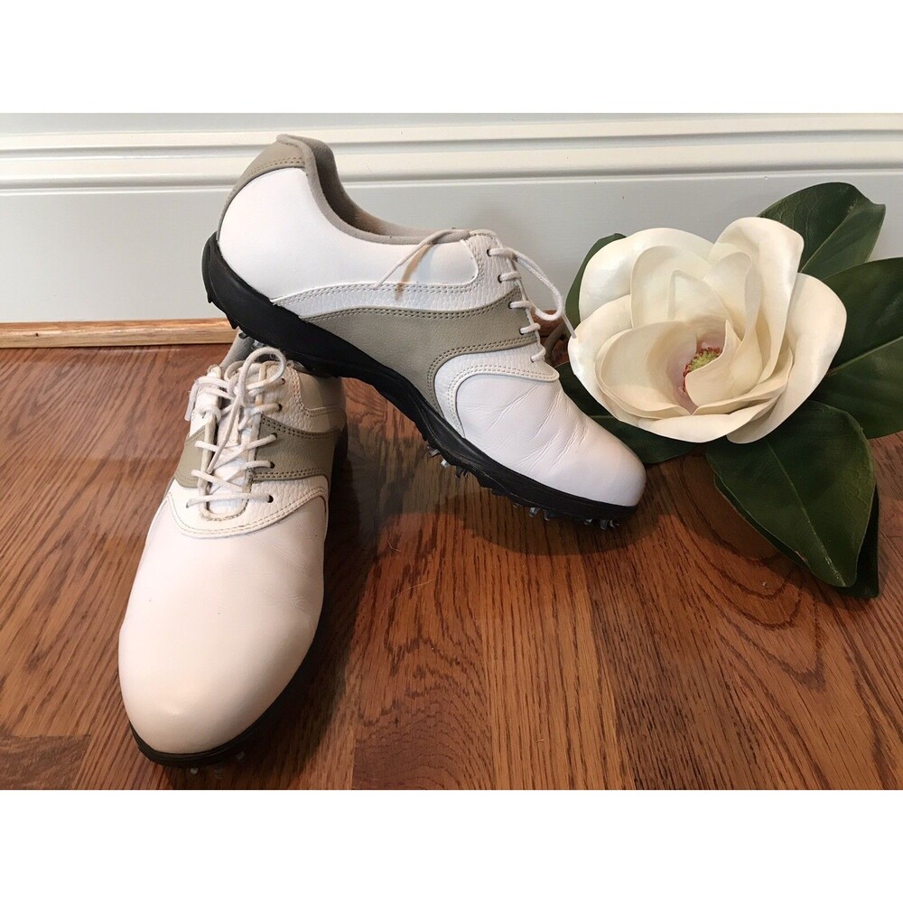 Footjoy Womens Golf Shoes Superlites 98803 White beige 8M